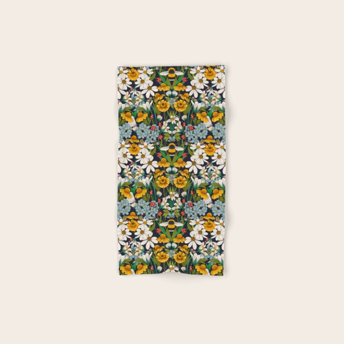 Beehaven in Bloom Bath Towel Gallery Image 1