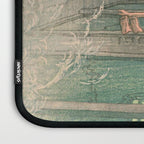 Hoshi Onsen Hot Spa - Vintage Japanese Woodblock Print Art By Hasui Kawase Laptop Sleeve Gallery Image 3