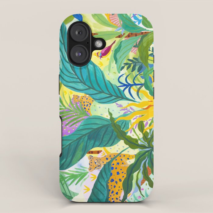 Paradise Jungle iPhone Case Gallery Image 1