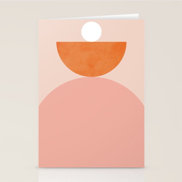 Abstraction_Balance_Minimalism_003 Stationery Card Gallery Image 1