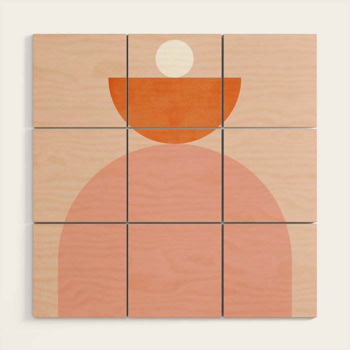 Abstraction_Balance_Minimalism_003 Wood Wall Art Gallery Image 1