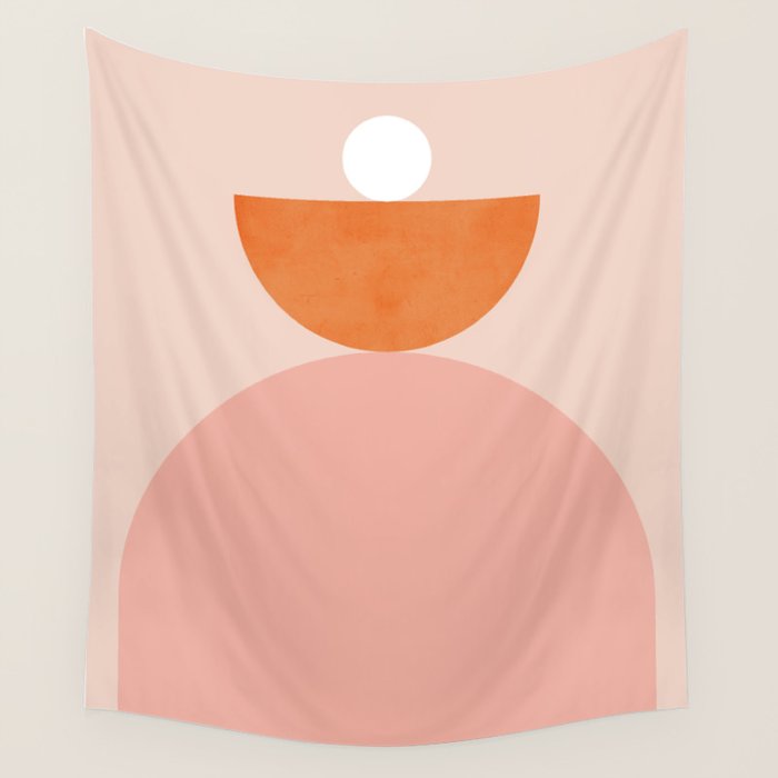 Abstraction_Balance_Minimalism_003 Wall Tapestry Gallery Image 1