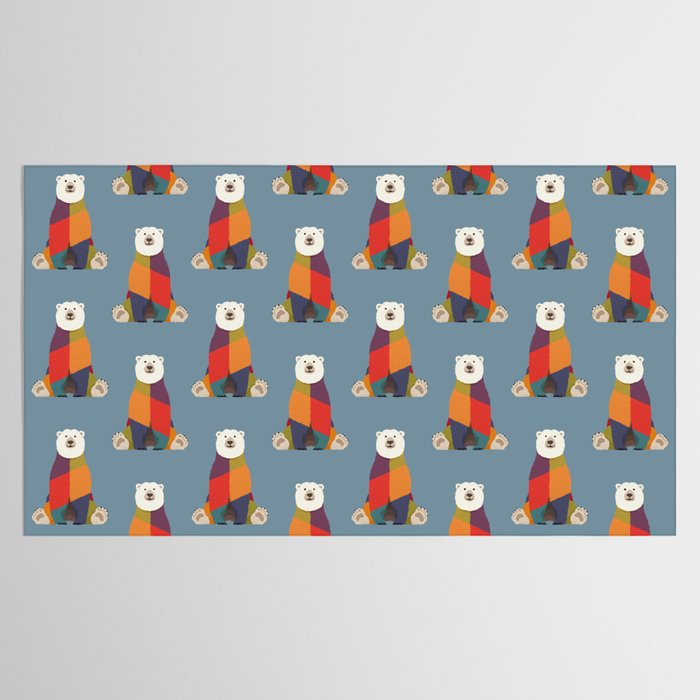 Polar Bear Tablecloth Gallery Image 2