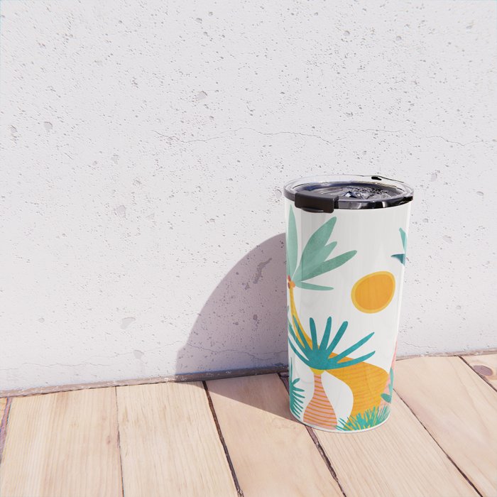 Jungle Adventure / Whimsical Tropics Series Travel Mug Gallery Image 4