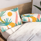 Jungle Adventure / Whimsical Tropics Series Pillow Sham Gallery Image 2