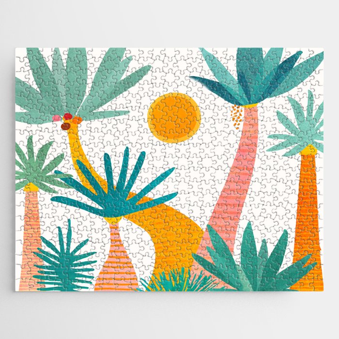 Jungle Adventure / Whimsical Tropics Series Jigsaw Puzzle Gallery Image 1
