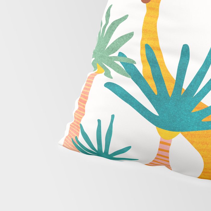 Jungle Adventure / Whimsical Tropics Series Pillow Sham Gallery Image 4