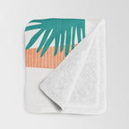 Jungle Adventure / Whimsical Tropics Series Throw Blanket Gallery Image 3