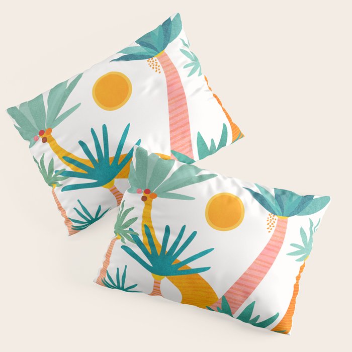 Jungle Adventure / Whimsical Tropics Series Pillow Sham Gallery Image 1