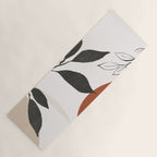 Abstract Shapes and Leaves 2 Yoga Mat Gallery Image 1