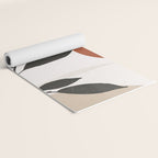 Abstract Shapes and Leaves 2 Yoga Mat Gallery Image 2