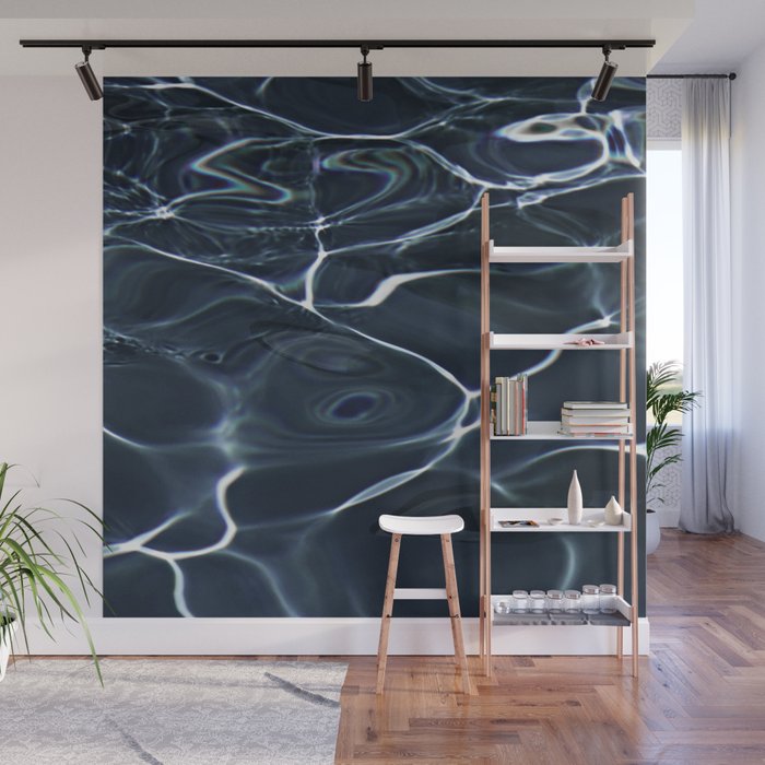 DARK BLUE -  WATER Wall Mural Gallery Image 1