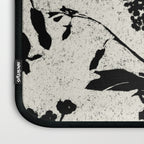 Black & White Vintage Florals Laptop Sleeve Gallery Image 3