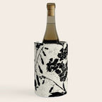 Black & White Vintage Florals Wine Chiller Gallery Image 2