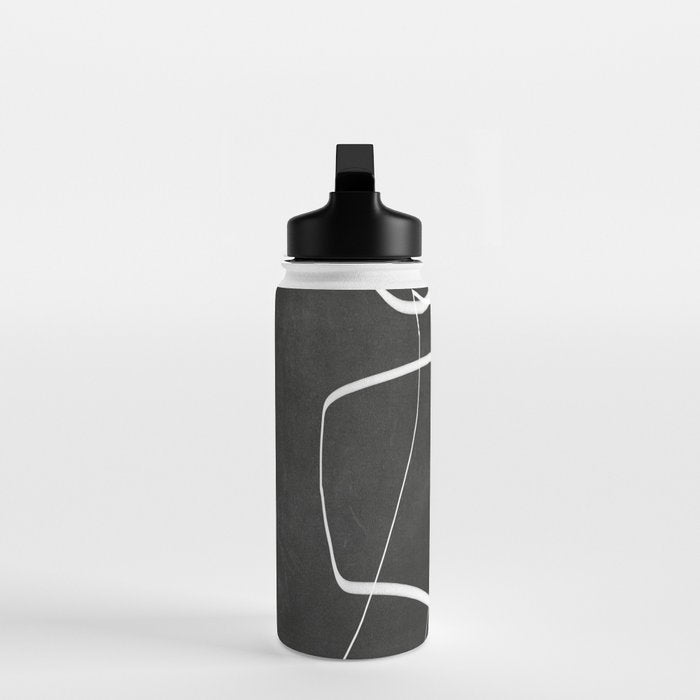 Abstract line art 6/2 Water Bottle Gallery Image 3