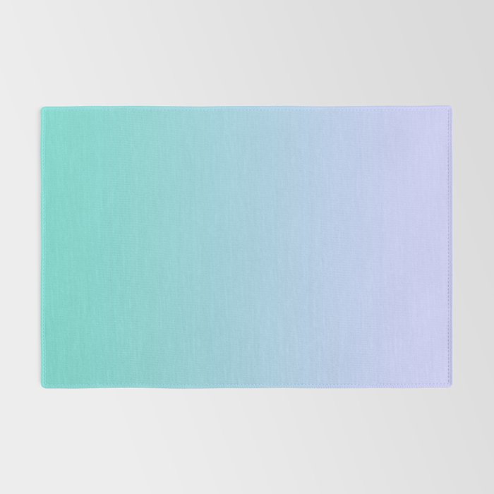 Light Purple Turquoise Gradient Rug Gallery Image 2