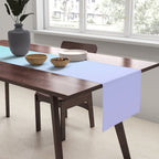Light Purple Turquoise Gradient Table Runner Gallery Image 2