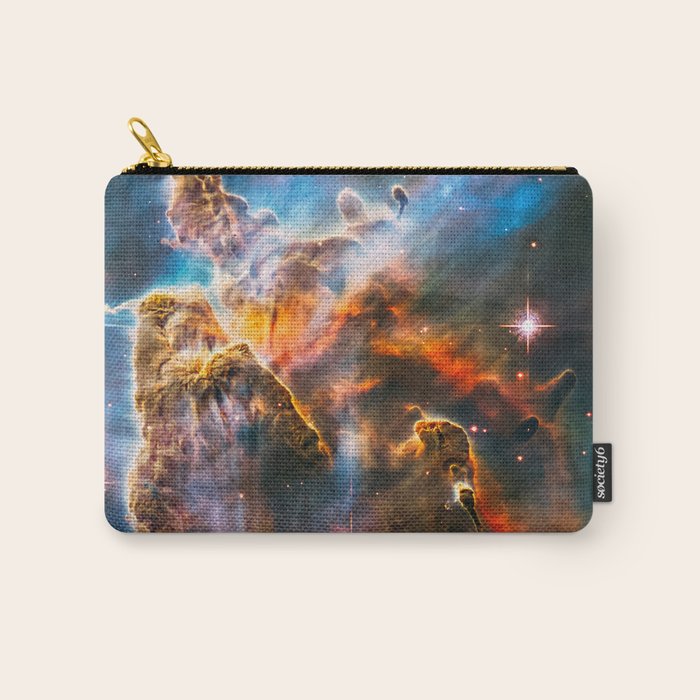 Carina Nebula, Galaxy Background, Universe Large Print, Space Wall Art Decor, Deep Space Poster Carry All Pouch Gallery Image 1