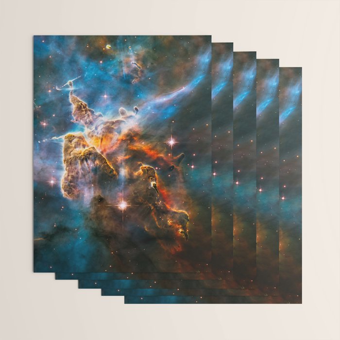 Carina Nebula, Galaxy Background, Universe Large Print, Space Wall Art Decor, Deep Space Poster Wrapping Paper Gallery Image 3