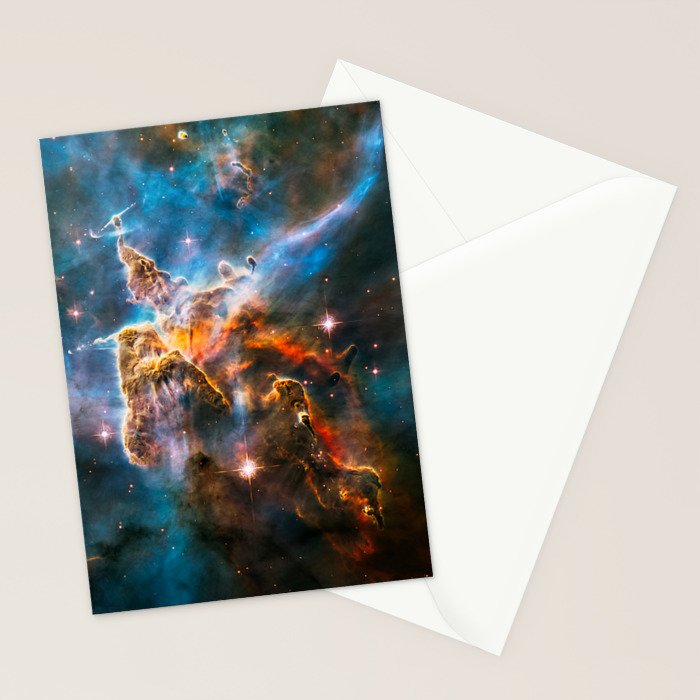 Carina Nebula, Galaxy Background, Universe Large Print, Space Wall Art Decor, Deep Space Poster Stationery Card Gallery Image 2