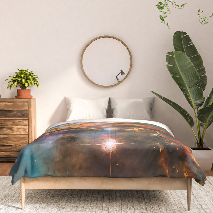 Carina Nebula, Galaxy Background, Universe Large Print, Space Wall Art Decor, Deep Space Poster Comforter Gallery Image 3