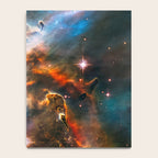 Carina Nebula, Galaxy Background, Universe Large Print, Space Wall Art Decor, Deep Space Poster Notebook Gallery Image 4