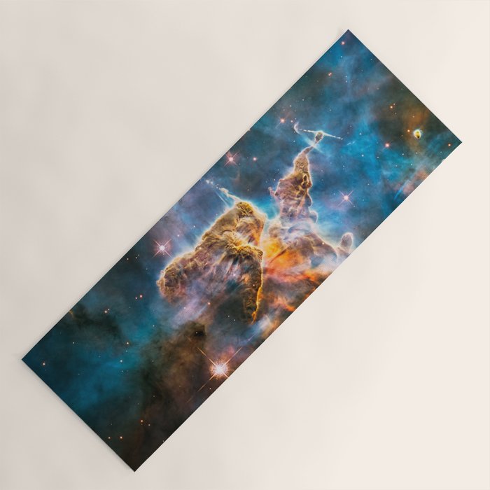 Carina Nebula, Galaxy Background, Universe Large Print, Space Wall Art Decor, Deep Space Poster Yoga Mat Gallery Image 1