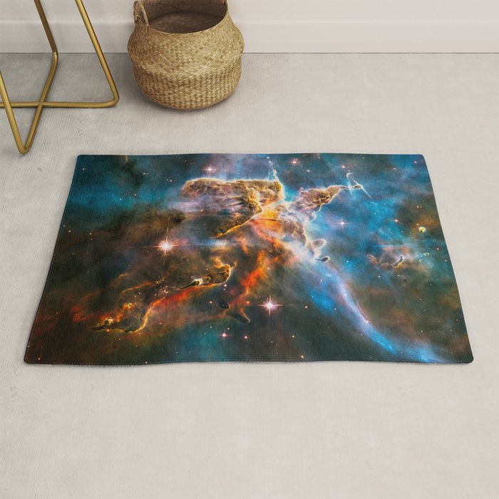 Carina Nebula, Galaxy Background, Universe Large Print, Space Wall Art Decor, Deep Space Poster Rug Gallery Image 1