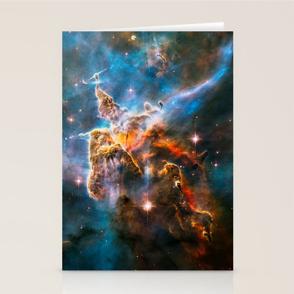 Carina Nebula, Galaxy Background, Universe Large Print, Space Wall Art Decor, Deep Space Poster Stationery Card Gallery Image 2