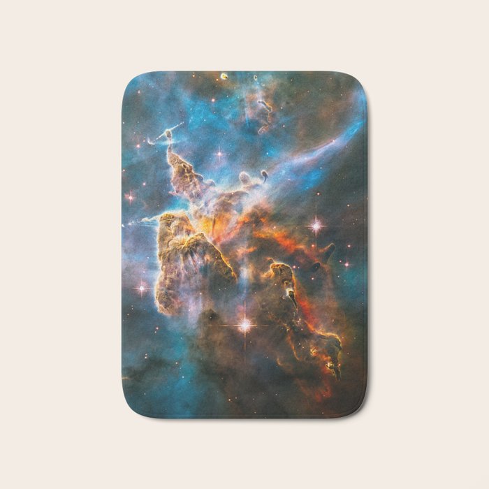Carina Nebula, Galaxy Background, Universe Large Print, Space Wall Art Decor, Deep Space Poster Bath Mat Gallery Image 1