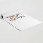 This is Where The Fun Stuff Happens Yoga Mat Gallery Image 2