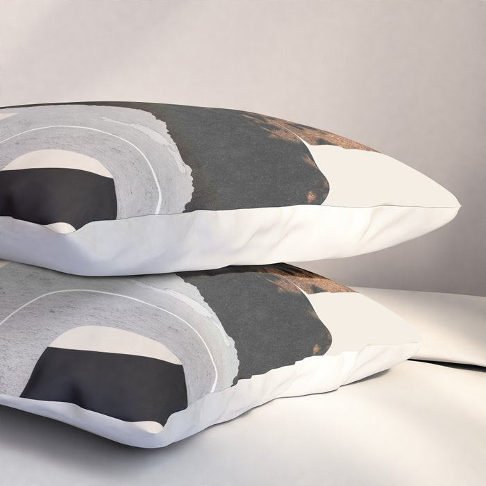 Modern Abstract Shapes 105 Pillow Sham Gallery Image 3