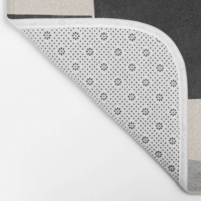 Modern Abstract Shapes 105 Bath Mat Gallery Image 2