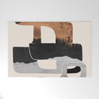 Modern Abstract Shapes 105 Welcome Mat Gallery Image 1
