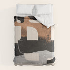 Modern Abstract Shapes 105 Comforter Gallery Image 6