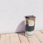 Modern Abstract Shapes 105 Travel Mug Gallery Image 4