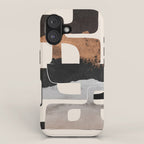 Modern Abstract Shapes 105 iPhone Case Gallery Image 1