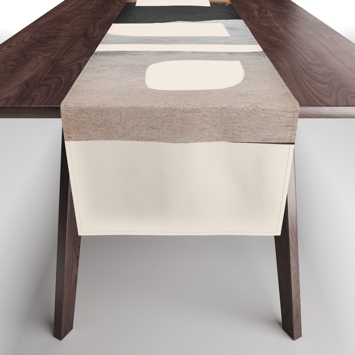 Modern Abstract Shapes 105 Table Runner Gallery Image 1