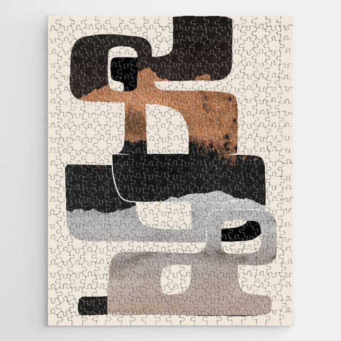 Modern Abstract Shapes 105 Jigsaw Puzzle Gallery Image 1