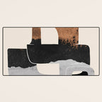 Modern Abstract Shapes 105 Desk Mat Gallery Image 3