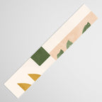 Abstract Shapes and Leaves Table Runner Gallery Image 3