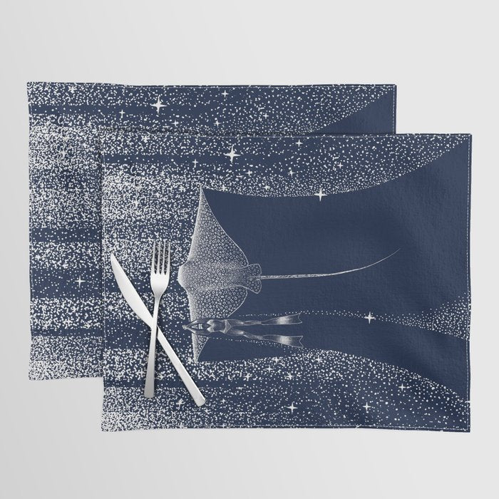 Star Collector And Diver Ver 2.0 Placemat Gallery Image 1