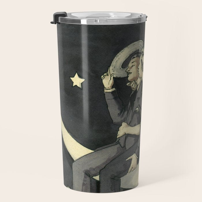 Paper Moon  Travel Mug Gallery Image 3