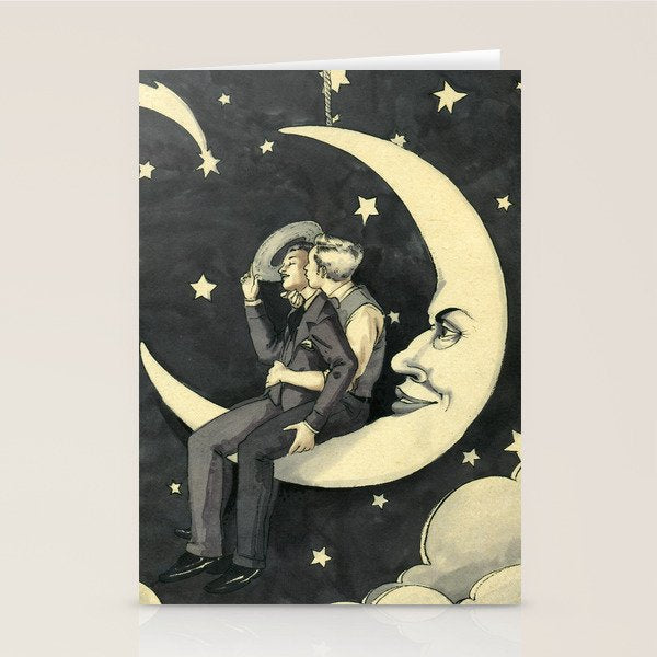 Paper Moon  Stationery Card Gallery Image 2