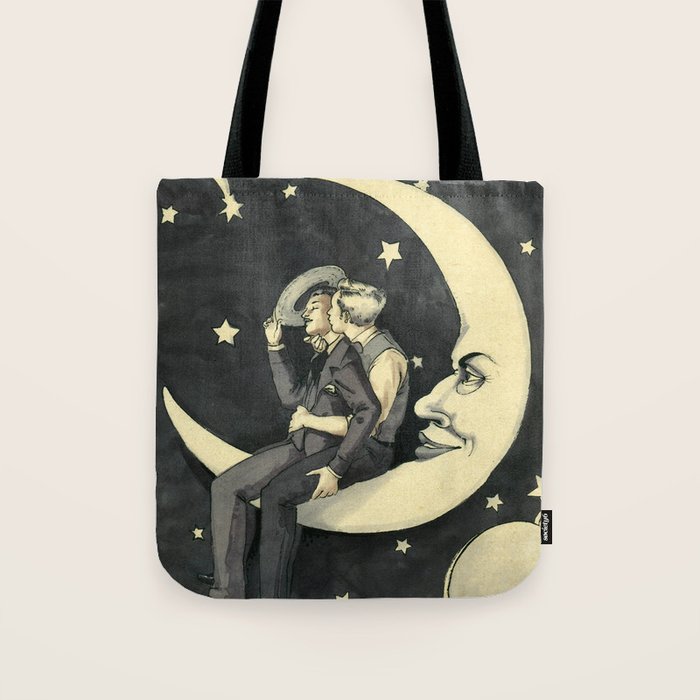 Paper Moon  Tote Bag Gallery Image 1