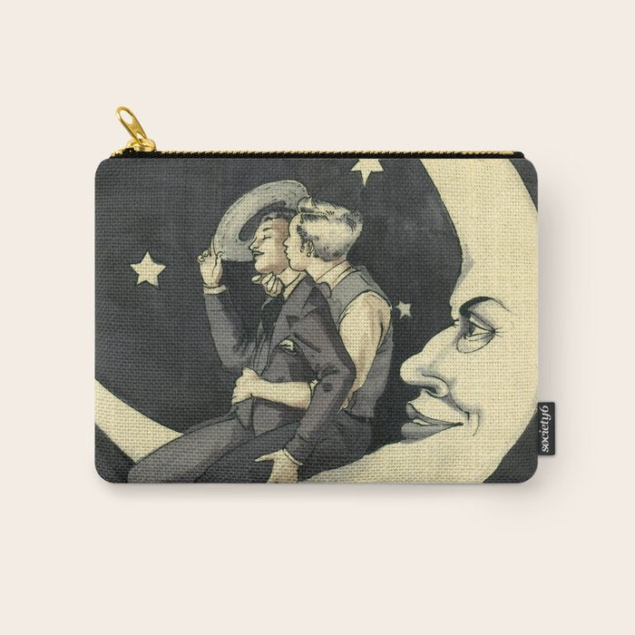 Paper Moon  Carry All Pouch Gallery Image 1