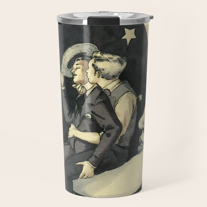 Paper Moon  Travel Mug Gallery Image 1