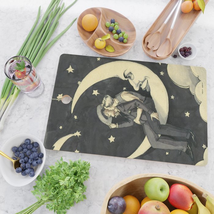 Paper Moon  Cutting Board Gallery Image 2