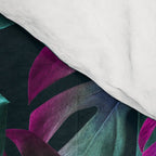 Tropical Monstera Leaf Garden Comforter Gallery Image 4