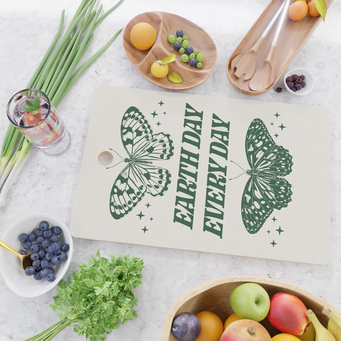Earth Day Every Day Cutting Board Gallery Image 2